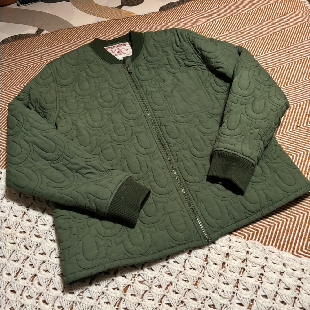 True Religion Olive Green Jacket